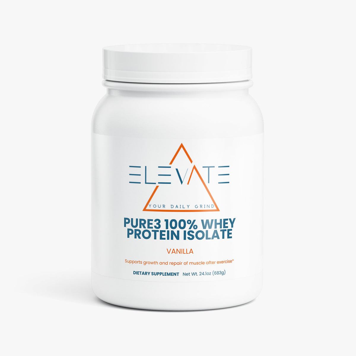 Pure3 100% Whey Protein Isolate (Vanilla)
