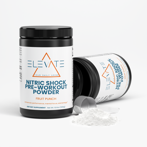 Nitric Shock Pre-Workout Powder (Fruit Punch)