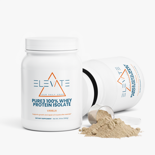Pure3 100% Whey Protein Isolate (Vanilla)
